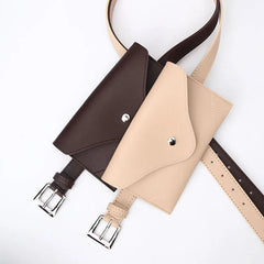 Women Waist Bag High Mobile Phone Bag Solid Shoulder Bag