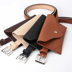 Women Waist Bag High Mobile Phone Bag Solid Shoulder Bag