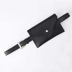 Women Waist Bag High Mobile Phone Bag Solid Shoulder Bag