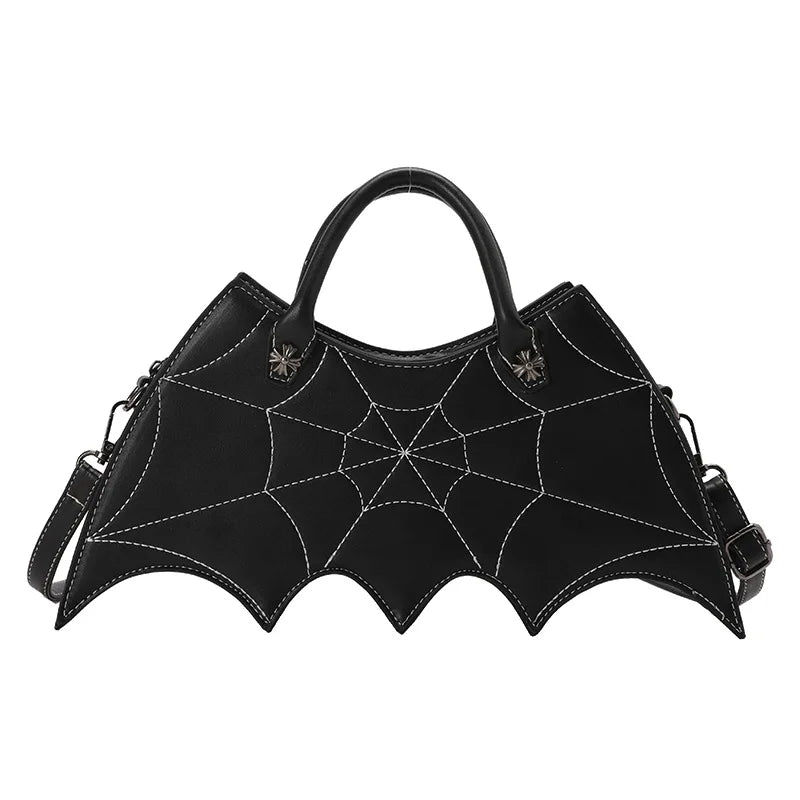 Halloween Spider Women Waist Bag PU Leather Handbag Crossbody Bag