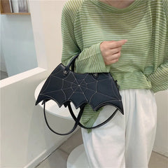 Halloween Spider Women Waist Bag PU Leather Handbag Crossbody Bag