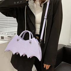 Halloween Spider Women Waist Bag PU Leather Handbag Crossbody Bag
