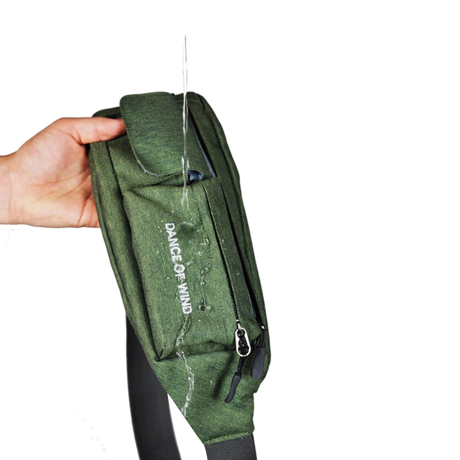Unisex Waist Bag Solid Chest Pack Outdoor Running Fitness Bum Purse