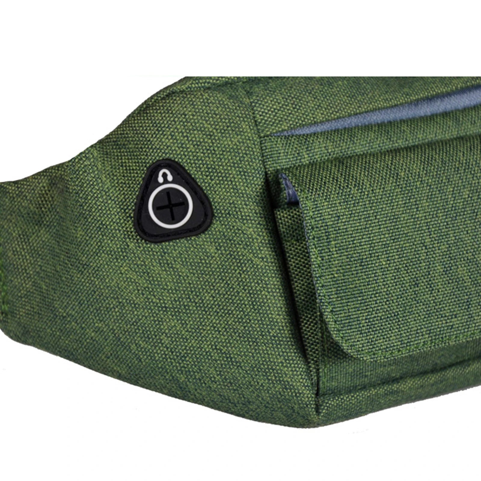 Unisex Waist Bag Solid Chest Pack Outdoor Running Fitness Bum Purse