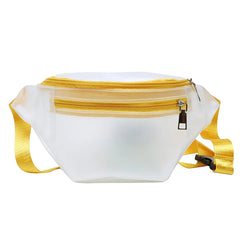 Women Transparent Waist Bag Large Phone Belt Pouch Travel Fanny Pack