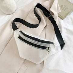 Women Transparent Waist Bag Large Phone Belt Pouch Travel Fanny Pack