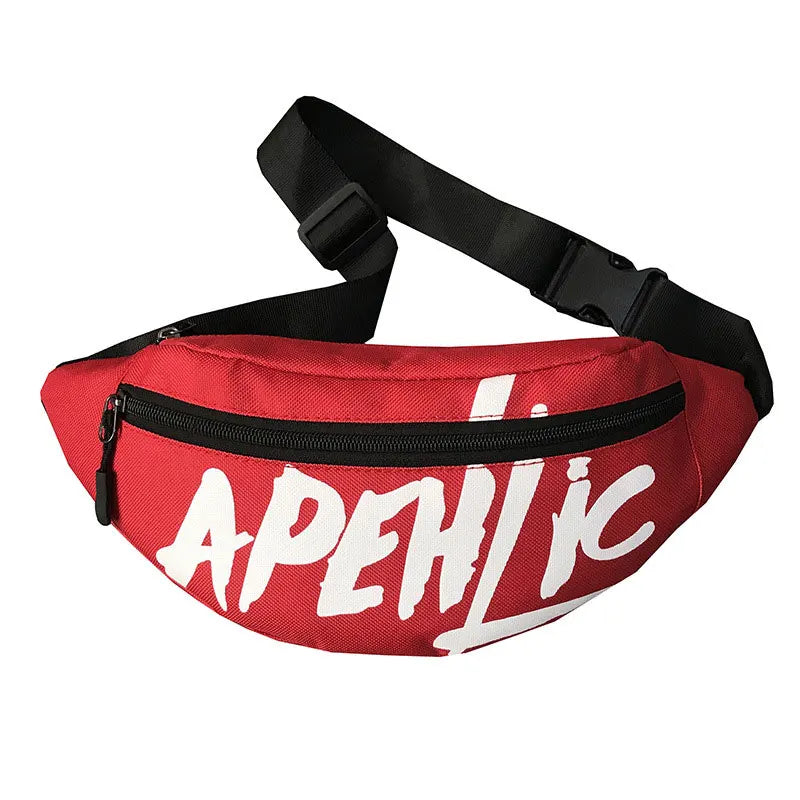 Canvas Waist Bag Chest Pack Belt Fanny Pack