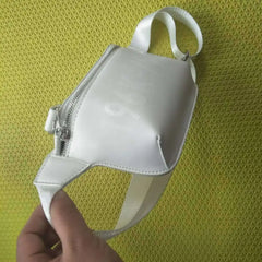 Women Waist Pack Bags Fanny Pack Belt Small Vintage PU Chest Bags