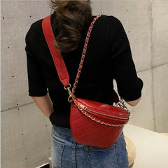 Women Waist Pack Belt Bag Travel PU Bum Bag Purse Chest Pouch Gift