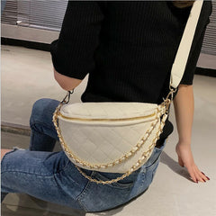 Women Waist Pack Belt Bag Travel PU Bum Bag Purse Chest Pouch Gift