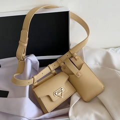 Leather Waist Pack Fanny Pack Women Belt Bag Crossbody Bags Casual Chest Pack