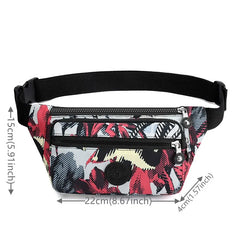 Women Waist Packs Chest Bag Waterproof Female Waist Pack Money Outdoor Travel