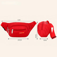 Waist Packs Fanny Bag Multi-Function Hip Bum Chest Belly Back Bags