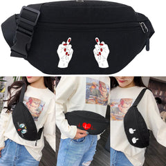Waist Packs Men Gym Sports Travel Phone Bag Crossbody Chest Tote Handbags