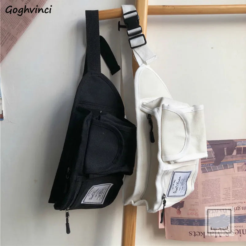 Women Waist Packs Multi-pocket Crossbody Pouch Unisex