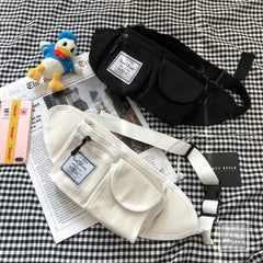 Women Waist Packs Multi-pocket Crossbody Pouch Unisex