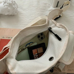 Women Waist Packs Multi-pocket Crossbody Pouch Unisex