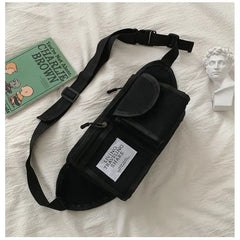 Women Waist Packs Multi-pocket Crossbody Pouch Unisex
