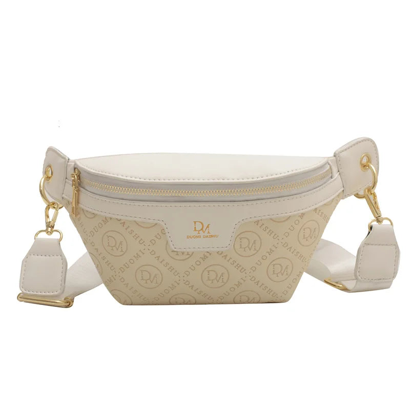 Women Waist Packs Wide Strap Crossbody Chest Bag Female Fanny Pack