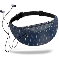 Women Waist bag Waterproof Canvas Chest Bags Fanny Pack Girls Sling