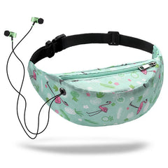 Women Waist bag Waterproof Canvas Chest Bags Fanny Pack Girls Sling