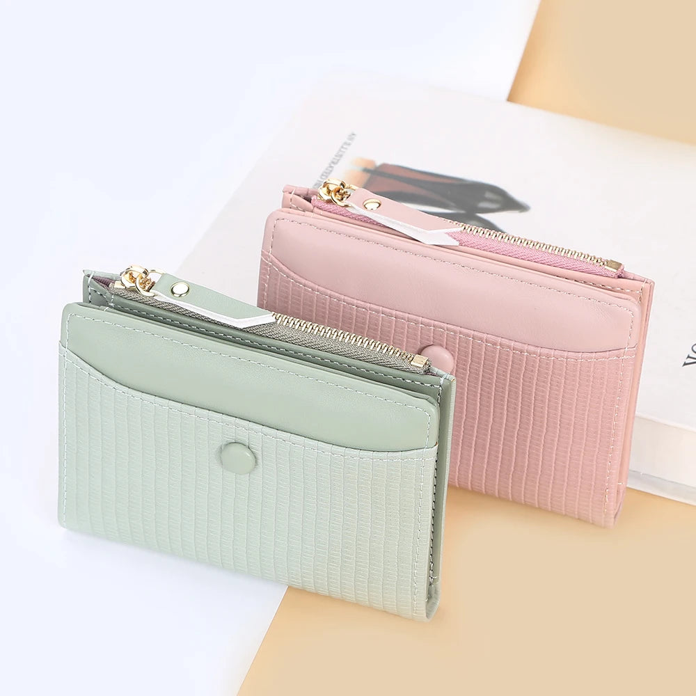 Women Wallet Short Female Purse Credit Card Holder Wallet Case
