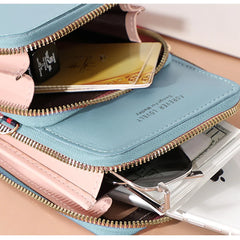 Women Wallets Card Pack Phone Bag Shoulder Messenger Bags