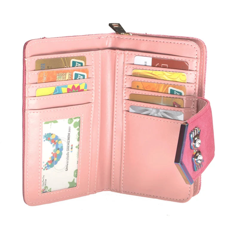 Women Wallets Female Coins Purse High ladies Wallet 6738