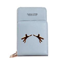 Women Wallets Mobile Phone Bag Shoulder Crossbody Bags Waterproof Handbag Touch