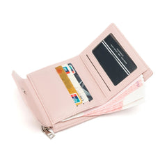 Women Wallets PU Leather Portable Lightweight Slim Durable Compact