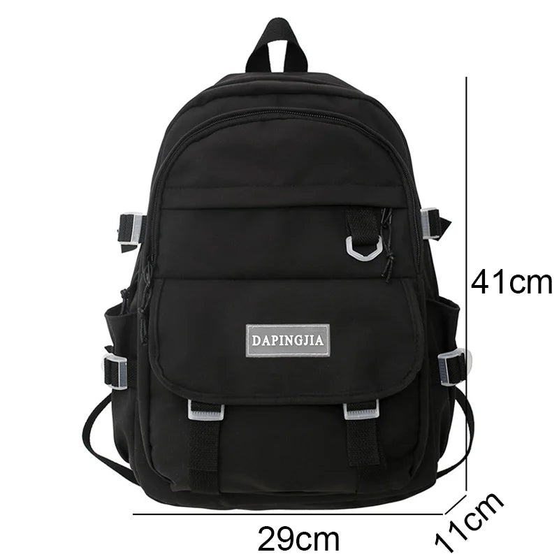 Women Waterproof Backpack College School Bag Lady Laptop Backpack
