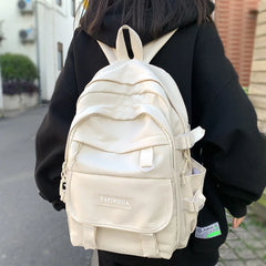 Women Waterproof Backpack College School Bag Lady Laptop Backpack