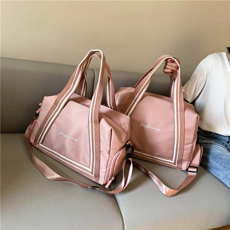 Women Waterproof Handbags Travel Bags Portable Nylon Foldable Large Capacity Bag