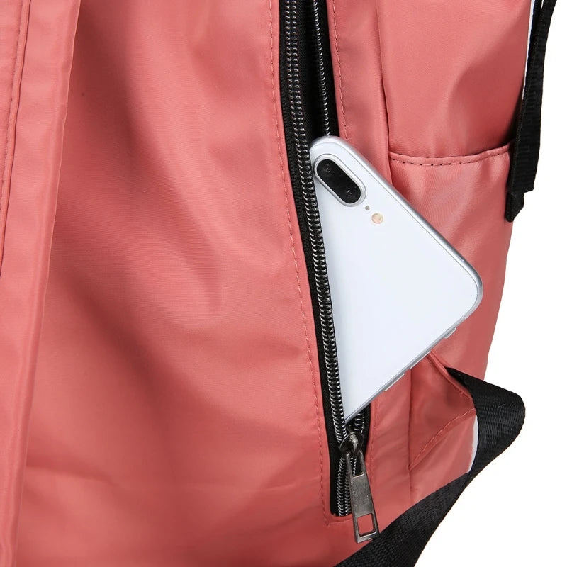 Waterproof Multifunctional Tote Shoulder Handbags Nylon Backpack
