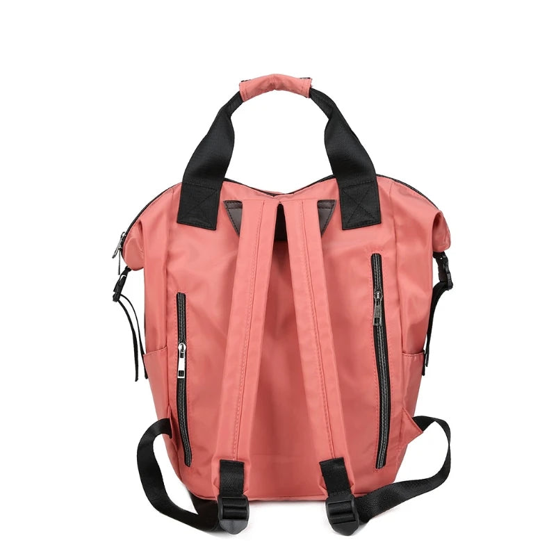 Waterproof Tote Backpack Women Nylon Handbag