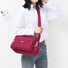 Women Waterproof Nylon Crossbody Bags Travel School Message Bag For Female