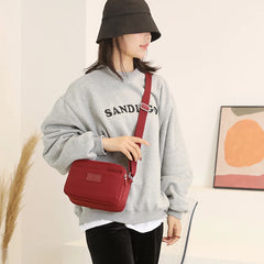 Waterproof Nylon Crossbody Bag Square Shoulder Bags Messenger Handbag