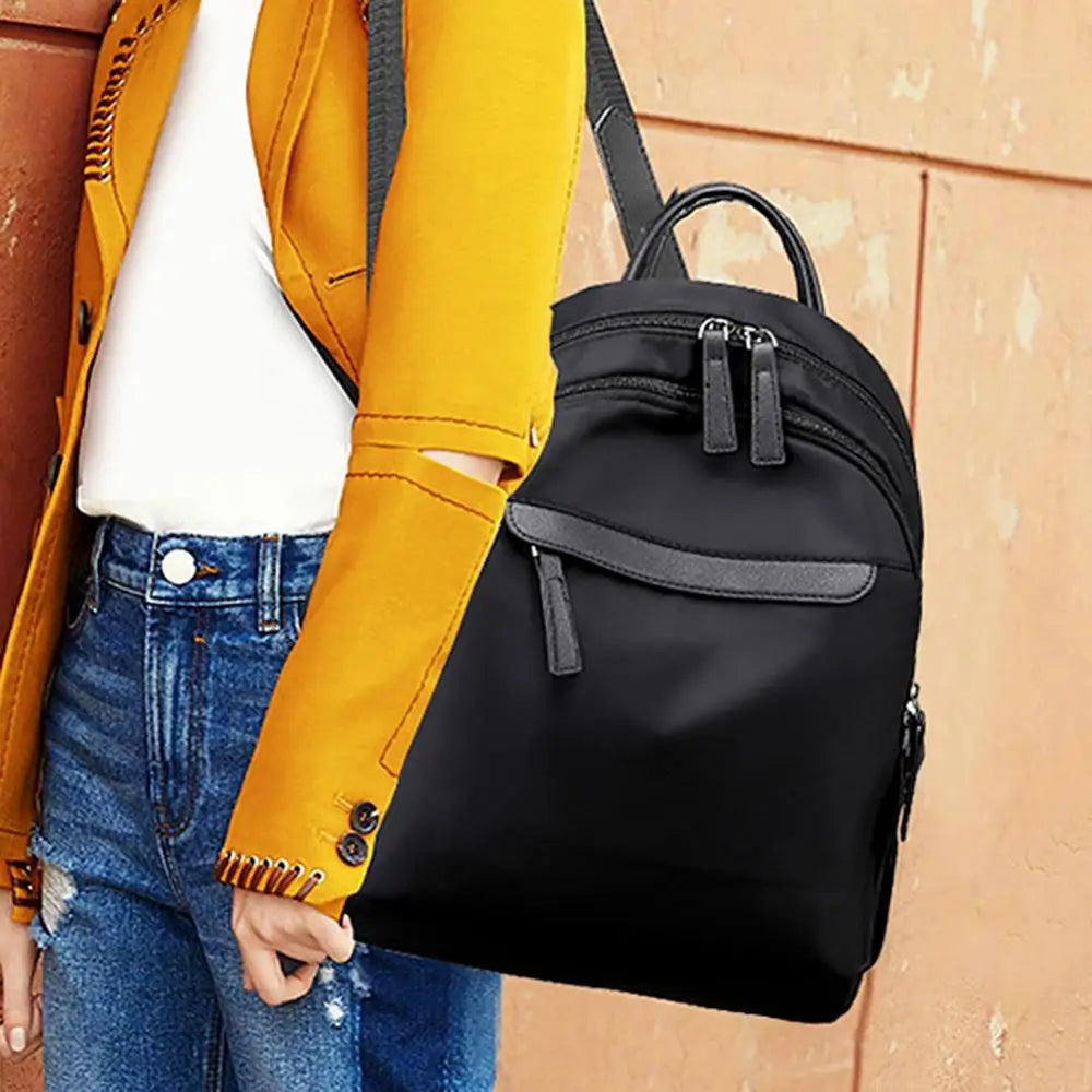 Waterproof Zipper Backpack with Earphone Jack