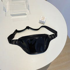 Women Waterproof Transparent Fanny Pack Crossbody Purse