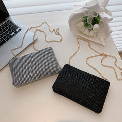 Women Wedding Party Clutch Shoulder Bags Chain Crossbody Handb