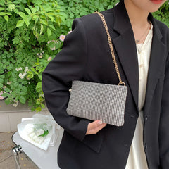 Women Wedding Party Clutch Shoulder Bags Chain Crossbody Handb