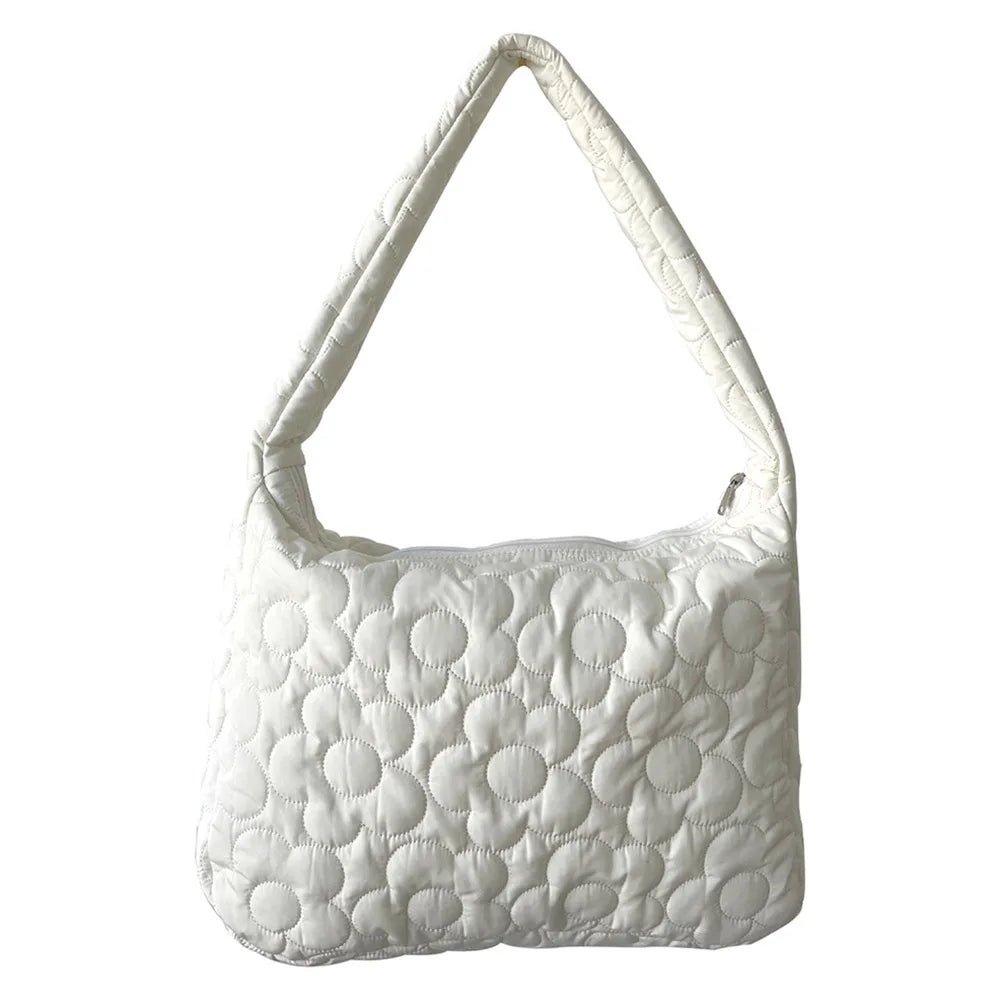Women Winter Handbag Purses Cotton Crossbody Bag Space Pad Quilted Large