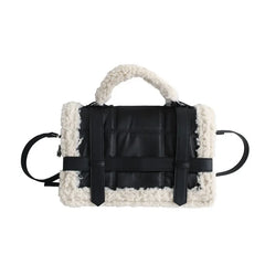 Women Winter Shoulder Bag Lady Handbag Female Party Crossbody Messenger Faux Fur