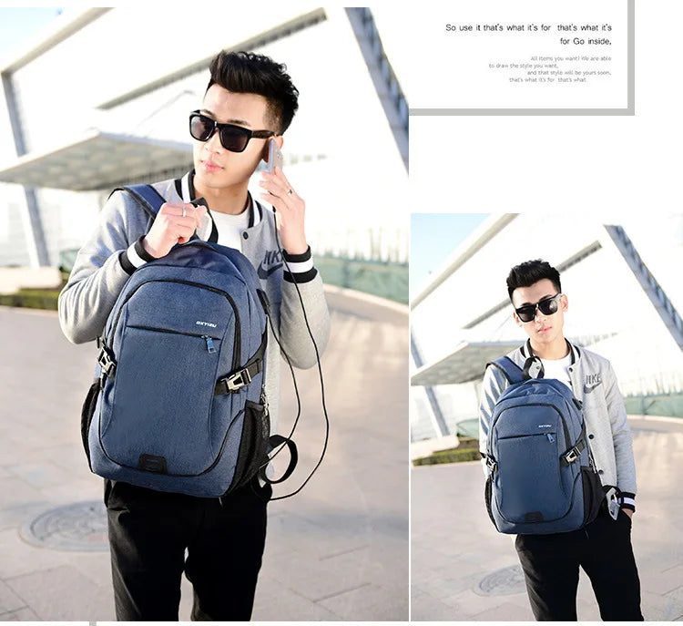 Women Work Travel Laptop Backpack Mochila School Bags Boys Girls Backpack