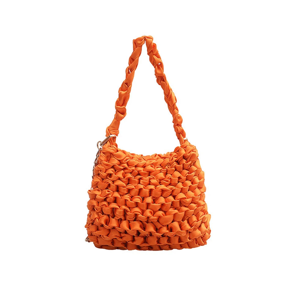 Neon Green Orange Shoulder Bag Women Messenger Bag