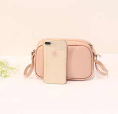 Women Small Square Shoulder Bag Mobile Phone Waist Bag