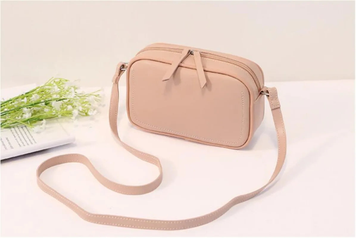 Women Small Square Shoulder Bag Mobile Phone Waist Bag
