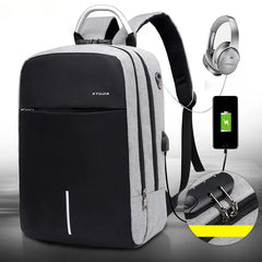 USB Charging Laptop Backpack Anti-Theft Bag