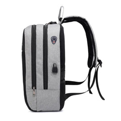 USB Charging Laptop Backpack Anti-Theft Bag