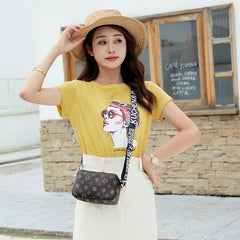 Crossbody Bag Strawberry Pattern Women Handbag Shoulder Bag